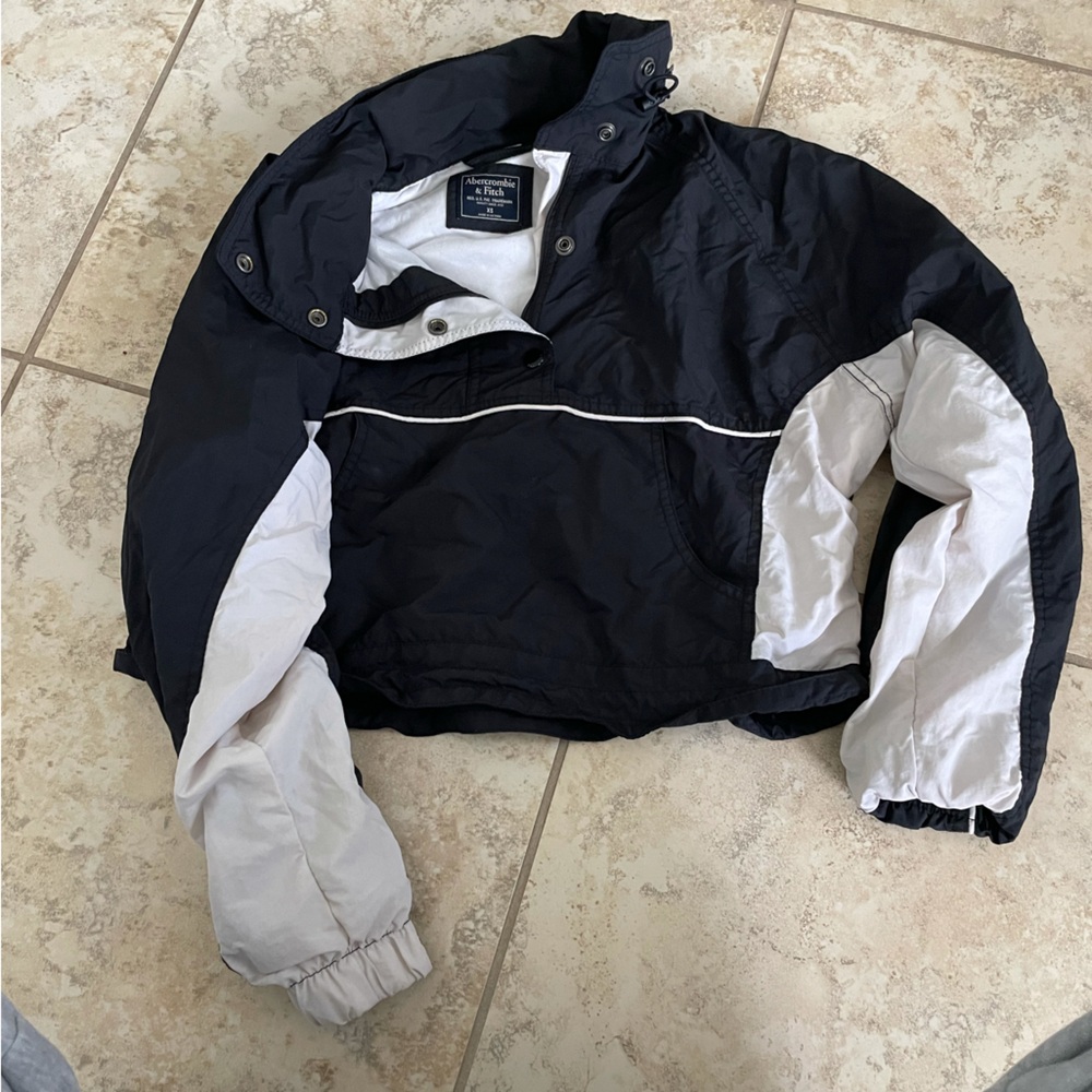 Vintages Abercrombie and Fitch crop coat